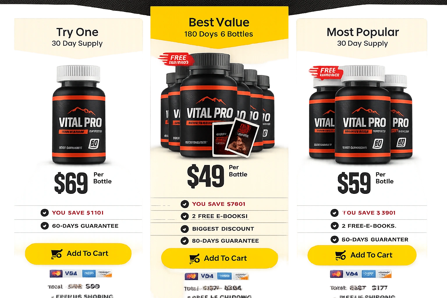 VitalPro Sale Pricing